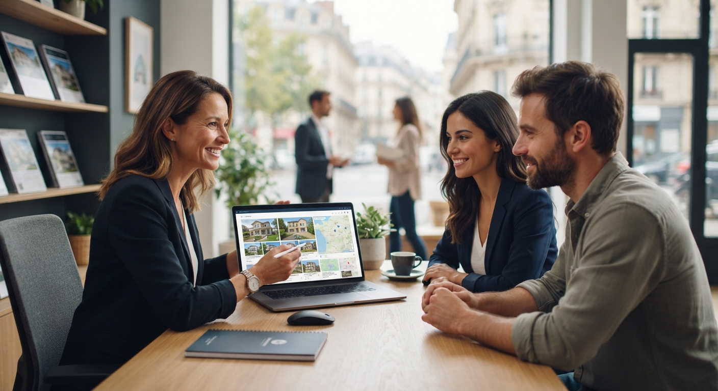 Recherche gratuite d'une agence immobilière sur Dmaisons Services