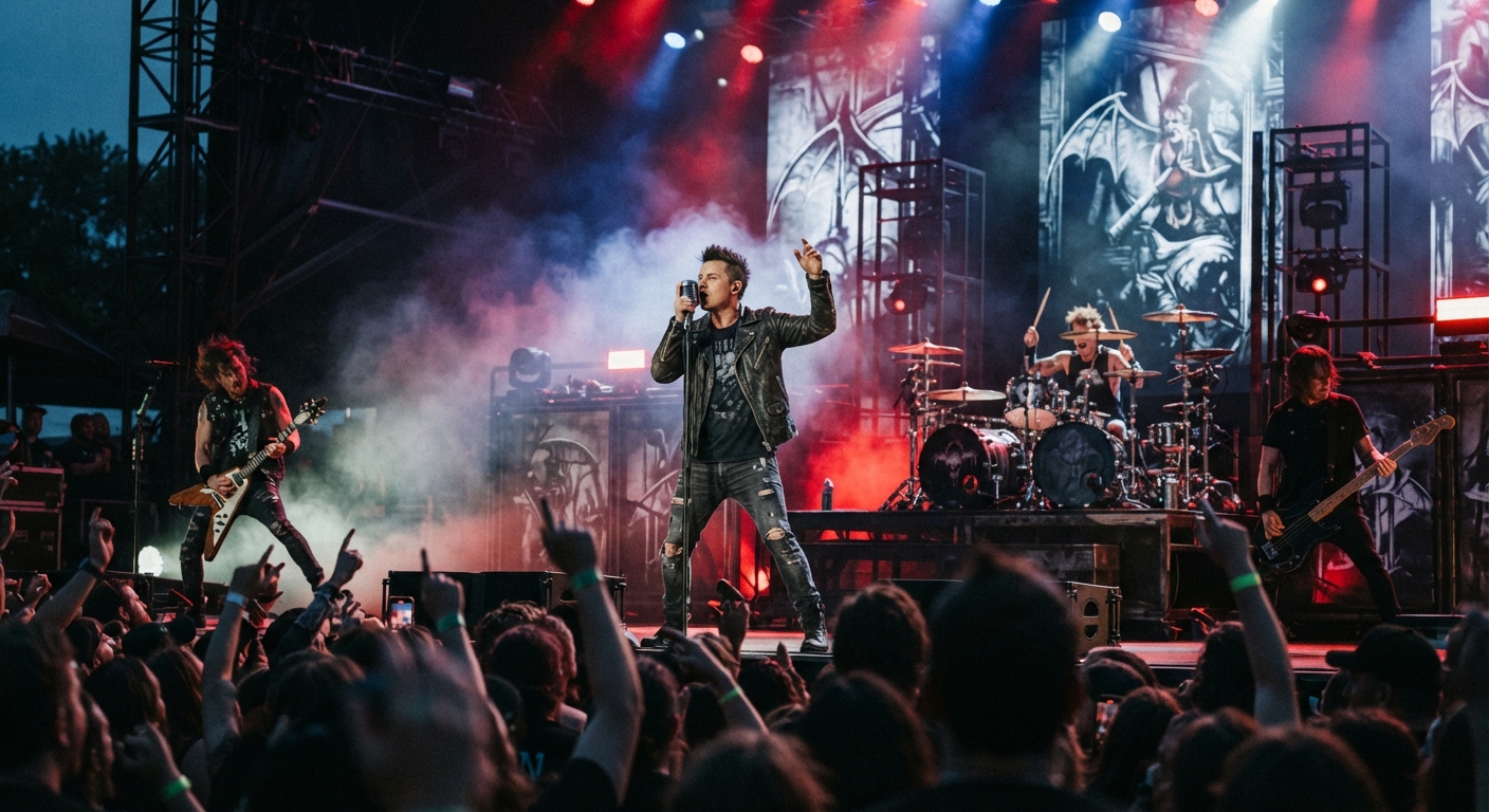 Sur quelle webradio metal regarder les derniers clips de groupes comme Avenged Sevenfold ou Green Day ?
