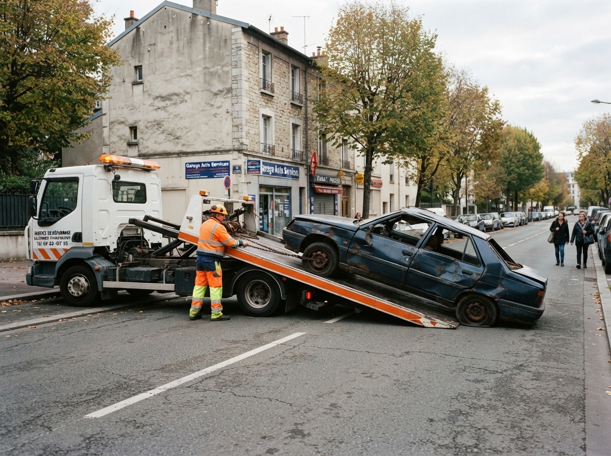 Enlèvement d'épave